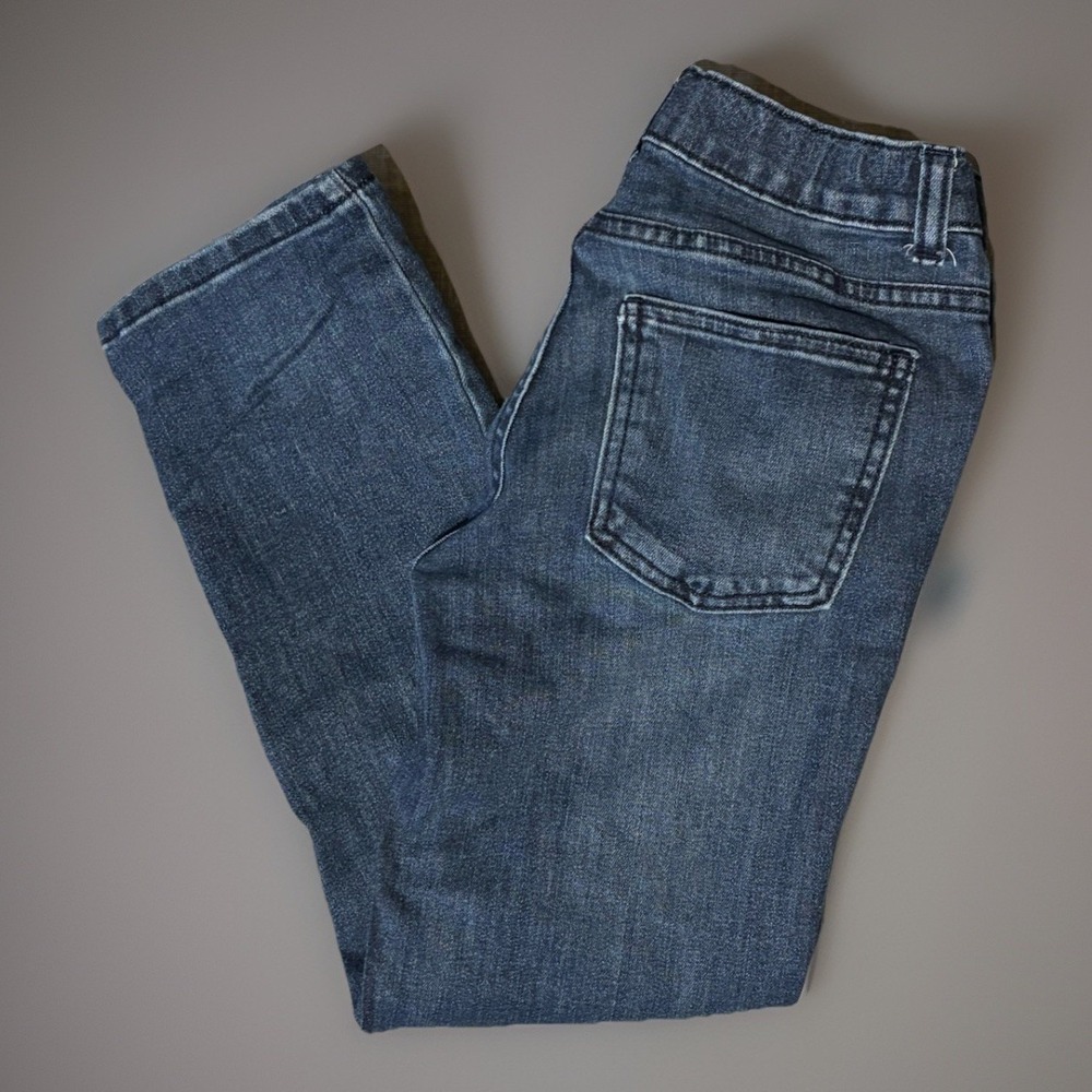 Boys Dark Denim Jean Straight Pants -8